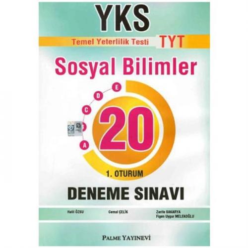 Palme Tyt Sosyal Bilimler 20 Deneme (1.Oturum)