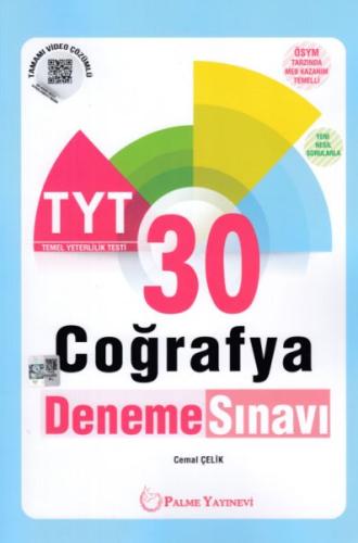 Palme Yayınları TYT Coğrafya 30 Deneme Sınavı