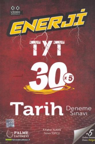 Palme Yayınları Enerji TYT 30 Tarih Deneme Sınavı