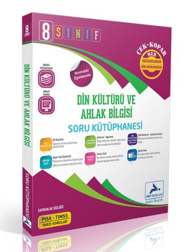 PARAF YAYINLARI 8.SINIF DİN KÜLTÜRÜ SORU KÜTÜPHANESİ