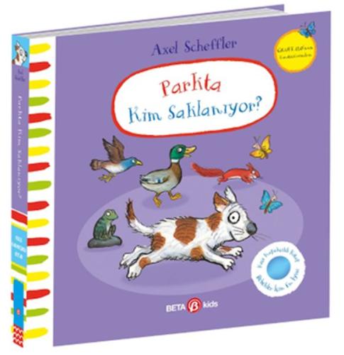 Parkta Kim Saklanıyor-Alex Scheffler (Keçe Kapakçıklı Kitap)