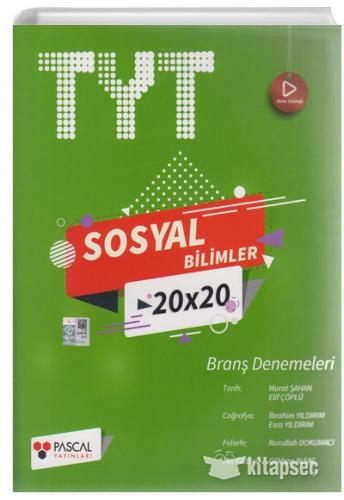 PASCAL TYT SOSYAL BİLİMLER DENEME 20X20
