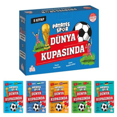 Patatesspor Dünya Kupasında(5 Kitap + Soru Kitapçığı) Patatesspor Dünya Kupasında(5 Kitap + Soru Kitapçığı)