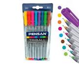 Pensan Tükenmez Kalem Triball 1.0 MM Bilye Uç Mavi 12 Li 1003