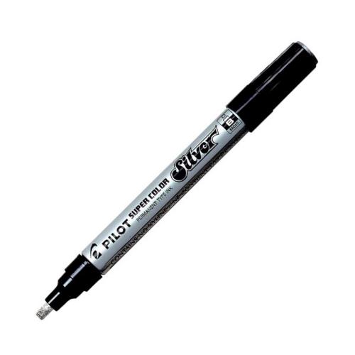 PİLOT PAİNT MARKER KALEM GÜMÜŞ RENK KESİK UÇ