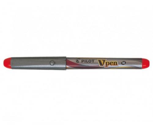 PILOT VPEN SILVER DOLMA KALEM KIRMIZI