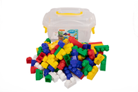 POLESIE/JUNIOR YAPI SETİ ( LEGO 108 PARÇA SANDIKTA )
