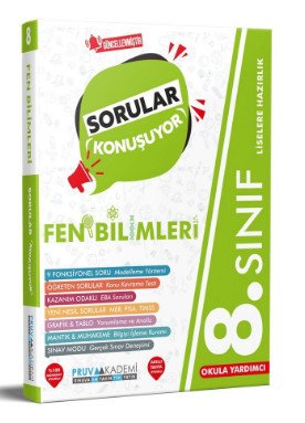 PRUVA 8.SINIF FEN BİLİMLERİ SORULAR KONUŞUYOR