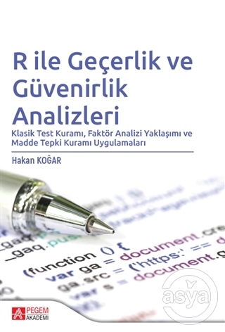 R ile Geçerlik ve Güvenirlik Analizleri