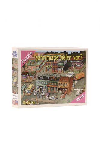RECE PUZZLE ŞEHRİMİZDE NELER VAR