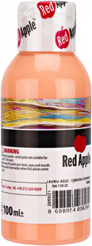 RED APPLE AKRİLİK BOYA 100 ml YAVRUAĞZI *EK KAMPANYA* (tek ürün gönderilecektir, fotoğraf temsilidir)