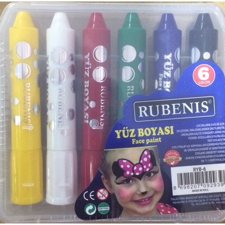 RUBENİS 6apos;LI YÜZ BOYASI