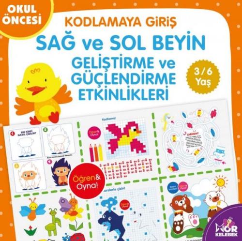 Kodlamaya Giriş Sağ ve Sol Beyin Geliştirme ve Güçlendirme Etkinlikler