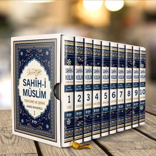 Sahih-i Müslim Tercüme ve Şerhi (10 Cilt Takım) - Özel Kutulu