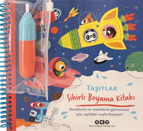 Sihirli Boyama Kitabı - Taşıtlar
