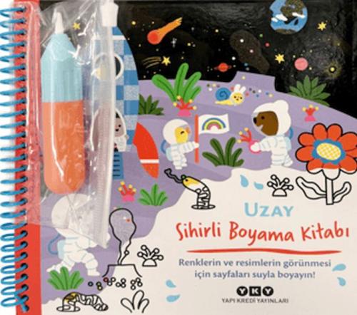 Sihirli Boyama Kitabı - Uzay Sihirli Boyama Kitabı - Uzay