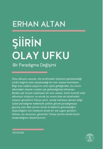 Şiirin Olay Ufku Şiirin Olay Ufku