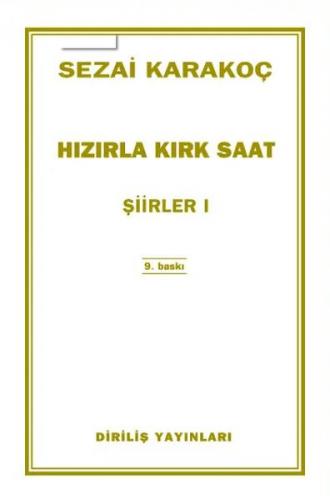 Şiirler 3 - Hızırla Kırk Saat