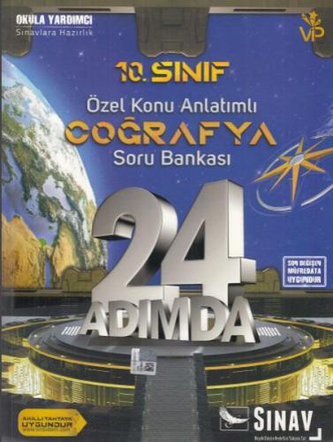 Sinav 10. Sinif 24 Adimda Cografya Soru Bankasi (Yeni)