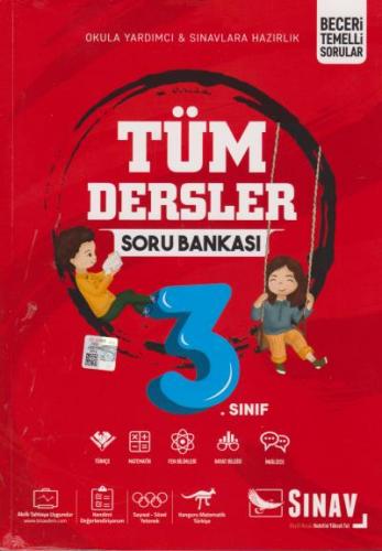 Sınav 3. Sınıf Tüm Dersler Soru Bankası (Yeni)
