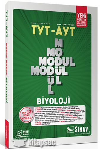 SINAV TYT AYT BİYOLOJİ MODÜL MODÜL KONU ANLATIM