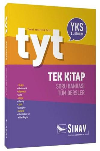 Sınav TYT Tek Kitap Tüm Dersler Soru Bankası (Yeni)