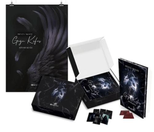 Siyah Kuğu 3 Göğü Kafes (Kutulu Set)