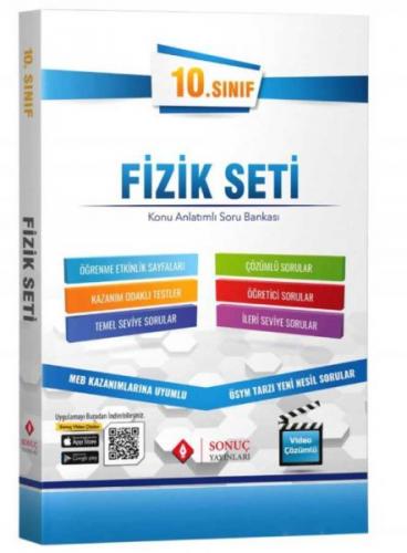 Sonuç 2022 10.Sınıf Fizik Modüler Set