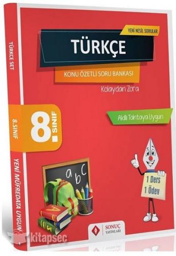 SONUÇ 8.SINIF TÜRKÇE MODÜLER SET