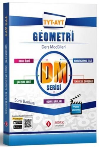 Sonuç TYT AYT Geometri DM Ders Modülleri Soru Bankası