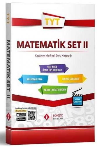 Sonuç TYT Matematik Set II Kazanım Merkezli Soru Kitapçığı (Yeni)