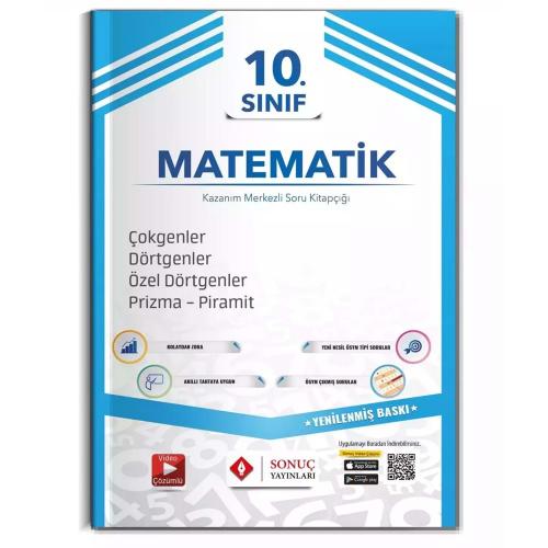 Sonuç Yayınları 10.Sınıf Matematik Çokgenler dörtgenler Özel Dörtgenle