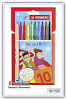 STABILO TRIO 2 IN 1 KEÇELİ 10 LU