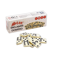 STAR DOMİNO PLASTİK MELAMİN KUTULU