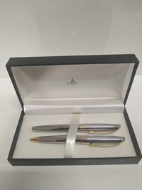 STEELPEN 0166DT TRUVA GOLD AKSESUARLI KROM TÜKENMEZ VE DOLMA KALEM TAKIMI *EK KAMPANYA* (tek ürün gönderilecektir, fotoğraf temsilidir)