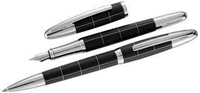 STEELPEN 1711DT VENÜS DOLMA+TÜKENMEZ KALEM SİYAH -