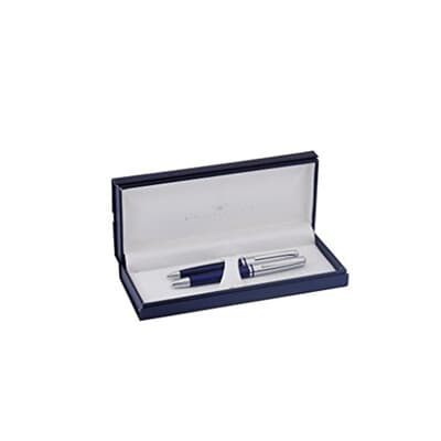 STEELPEN 2352 MAVİ DOLMA KALEM+TÜKENMEZ KALEM