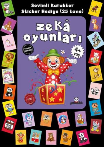 Stickerlı 4+ Yaş Zekâ Oyunları