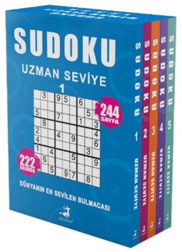 Sudoku Uzman Seviye 5 Kitap Set