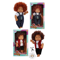 SUNMAN DOLLZ'N MORE KIVIRCIK SAÇLI CURLY BEBEK 35 CM 2 ASORTİ (tek ürün gönderilecektir, fotoğraf temsilidir)