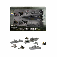 SUNMAN HERO COMBAT ASKERİ OYUN SET JET / GEMİ / UÇAK GEMİSİ 9 PARÇA T064