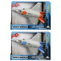 SUNMAN MAXX WHEELS JET UÇAĞI 1:16 SESLİ IŞIKLI 2 RENK (tek ürün gönderilecektir, fotoğraf temsilidir)