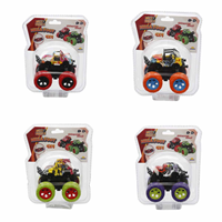SUNMAN MAXX WHEELS SÜRTMELİ 1:36 MEGA FOOT ARABA 4X4 360 DERECE KARTELA 4 ASORTİ (tek ürün gönderilecektir, fotoğraf temsilidir)