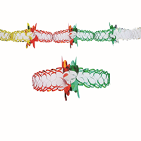 SÜS ZİNCİR METALİZE 15x15 ( BAYRAM SÜSÜ )