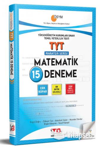 TANDEM MARATON SERİSİ TYT MATEMATİK 15apos;Lİ DENEME