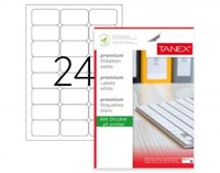 Tanex Lazer Etiket 100 YP 64x34 Laser-Copy-Inkjet TW-2024
