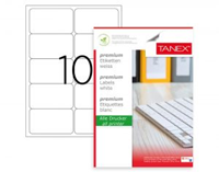 Tanex Lazer Etiket 100 YP 99.1x57 Laser-Copy-Inkjet TW-2010 Tanex Lazer Etiket 100 YP 99.1x57 Laser-Copy-Inkjet TW-2010