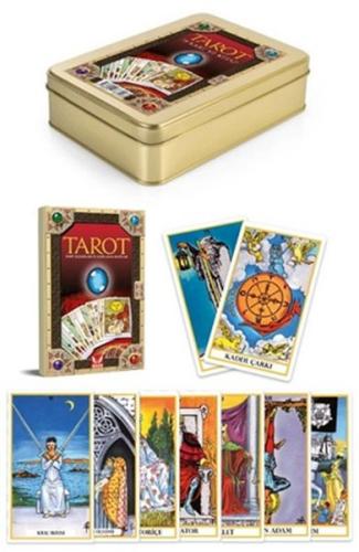 Tarot (Metal Kutulu) 78 Kart ve Açıklama Kitabı Tarot (Metal Kutulu) 78 Kart ve Açıklama Kitabı