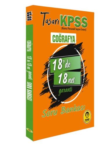 Tasarı KPSS Coğrafya 18'de 18 Net Soru Bankası Tasarı KPSS Coğrafya 18'de 18 Net Soru Bankası