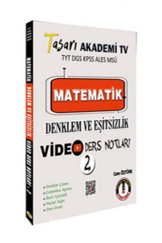 Tasarı TYT DGS KPSS ALES MSÜ Matematik Denklem Eşitsizlik Video Ders N